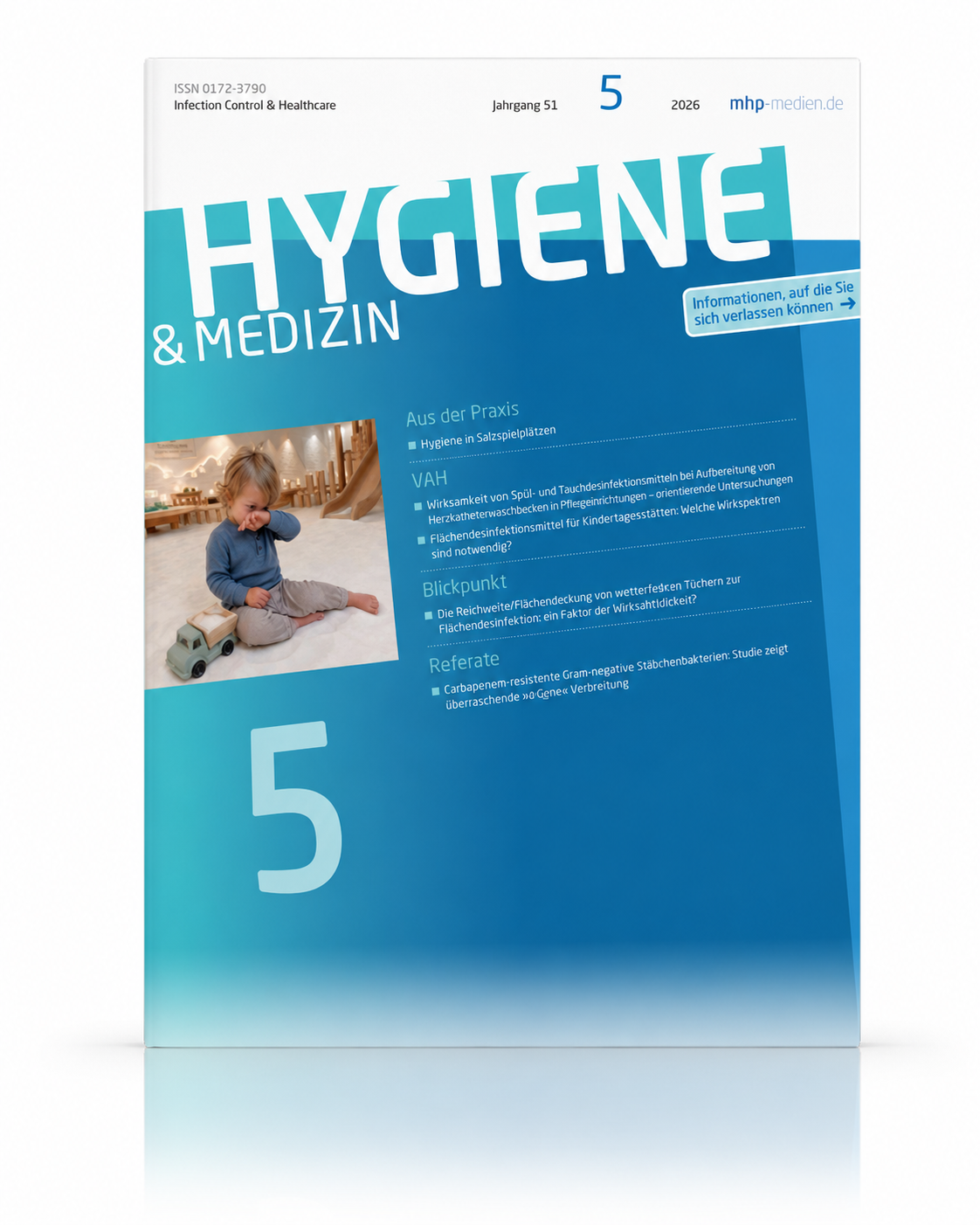 Fachzeitschrift Hygiene & Medizin, Ausgabe 5/2026