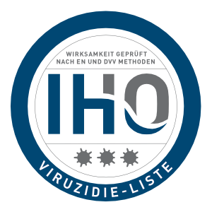 IHO Viruzidie-Liste – Wirksamkeit geprüft nach EN und DVV Methoden