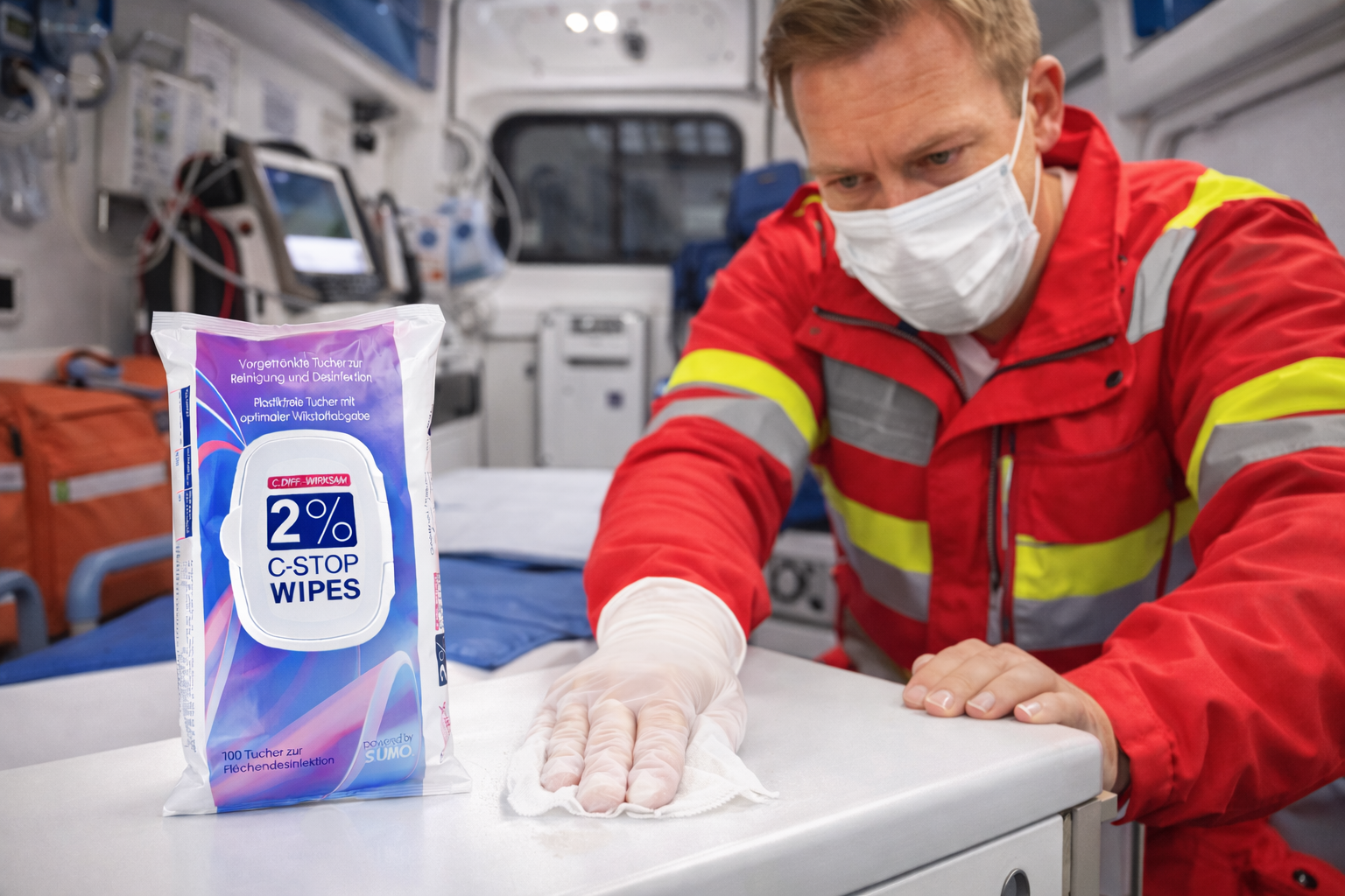 C-STOP WIPES: Rettungsdienst